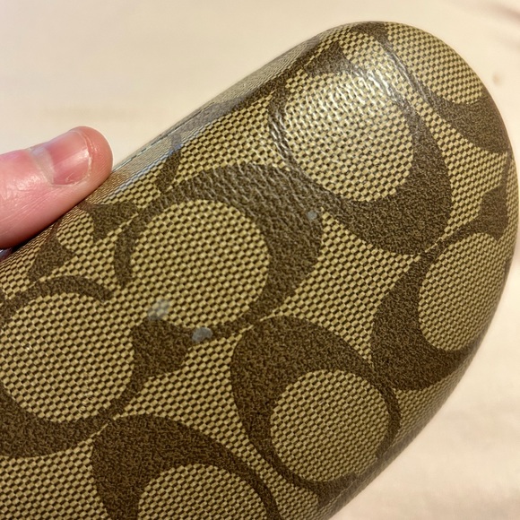 Coach sunglass/glasses case - Picture 4 of 4